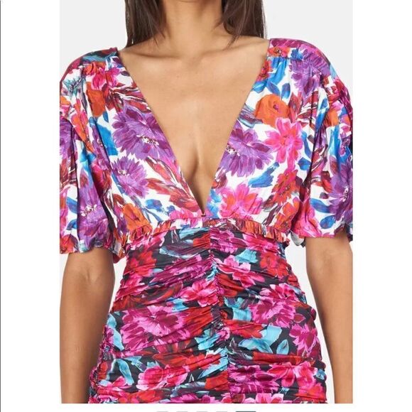 For Love & Lemons Cassandra Mini Dress Size XS - Picture 3 of 9